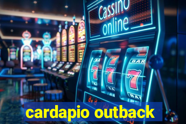 cardapio outback